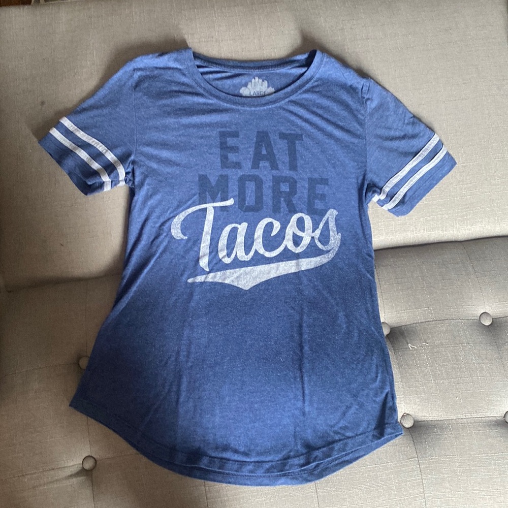 Blue taco t shirt
